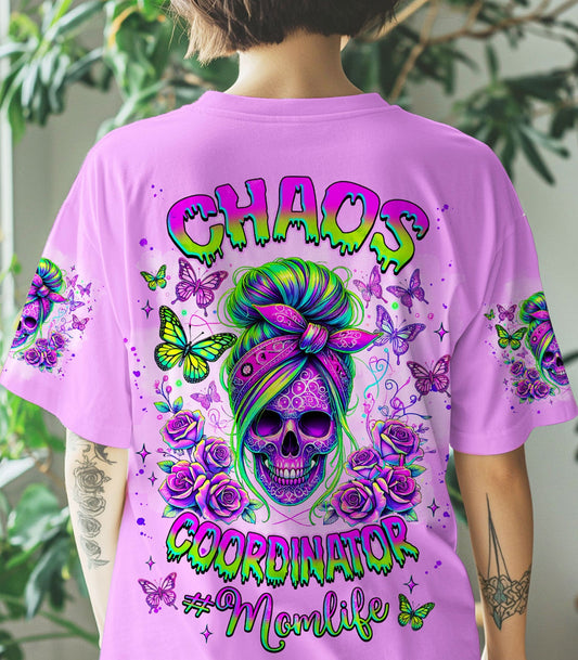 CHAOS COORDINATOR MESSY BUN ALL OVER PRINT - TLNZ2003251