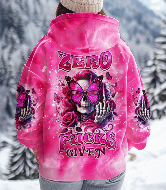 ZERO F GIVEN SKULL MESSY BUN TIE DYE ALL OVER PRINT - TLNZ2702251