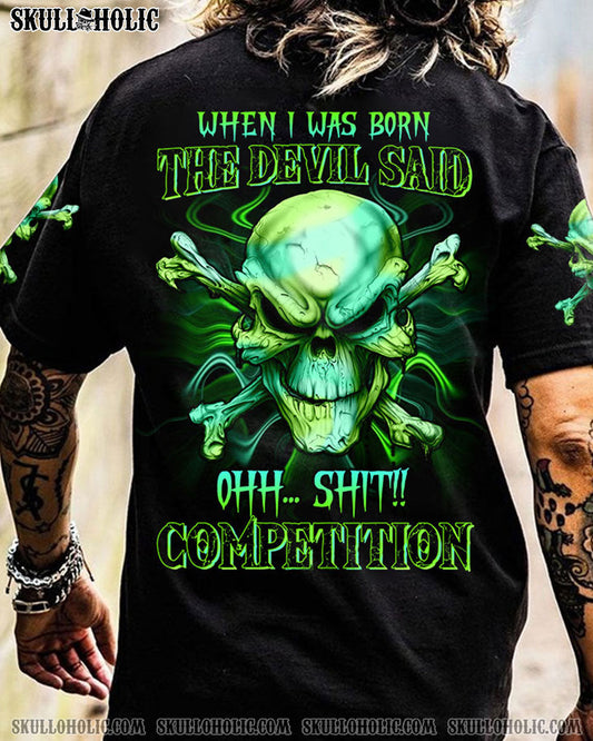 WHEN I WAS BORN MAD SKULL ALL OVER PRINT - TLTW2807224