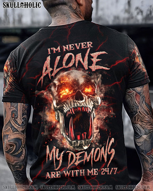 I'M NEVER ALONE SKULL DEMON ALL OVER PRINT - YHLN1406233
