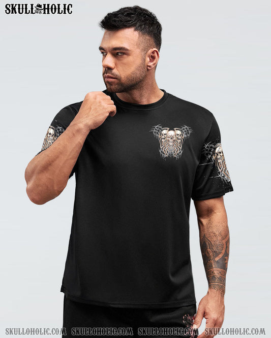 STUCK BETWEEN IDK IDC AND IDGAF SKULL ALL OVER PRINT - YHLN2911221