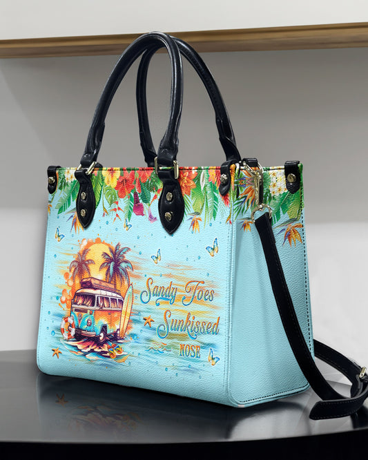 Sandy Toes Sunkissed Nose Leather Handbag