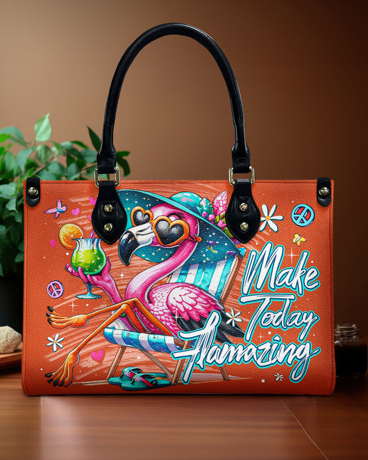 Make Today Flamazing Leather Handbag