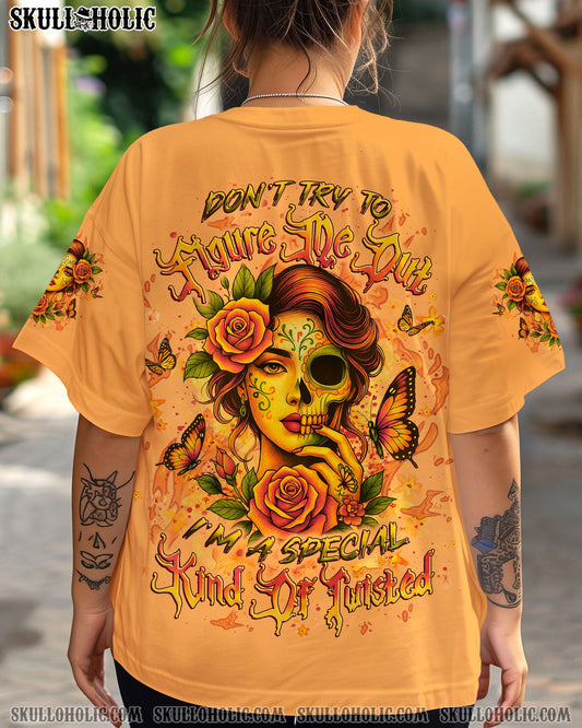DON'T TRY TO FIGURE ME OUT ALL OVER PRINT - YHLT0905252
