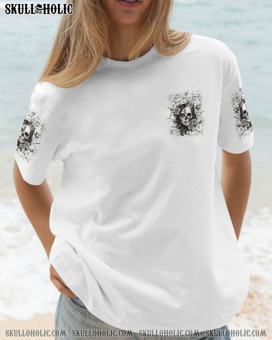 THE GOOD GIRL IN ME HALF SKULL LADY ALL OVER PRINT - TLNT0705254