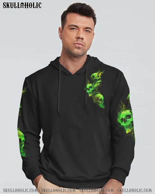 STUCK BETWEEN IDK IDC AND IDGAF SKULL ALL OVER PRINT - YHHN2303231