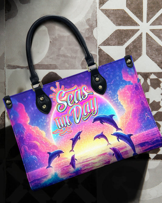 Seas The Day Leather Handbag