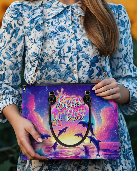 Seas The Day Leather Handbag