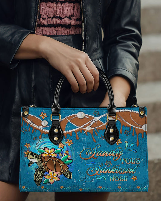 Sandy Toes Sunkissed Nose Leather Handbag