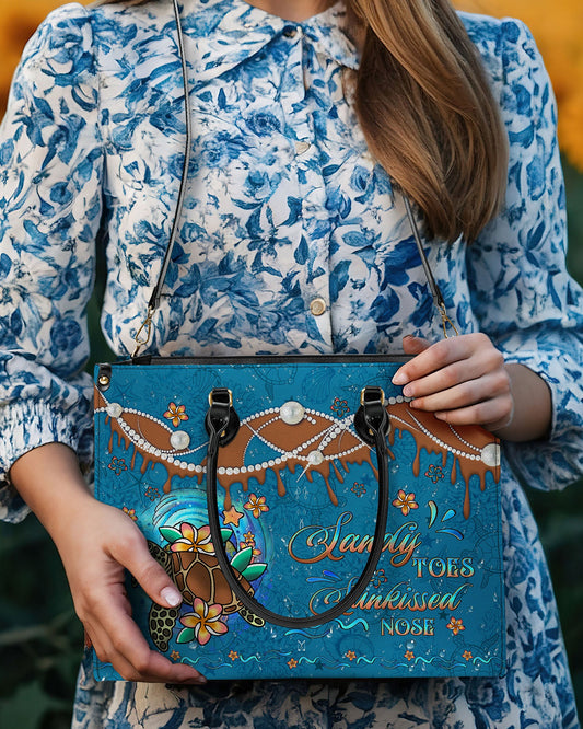 Sandy Toes Sunkissed Nose Leather Handbag