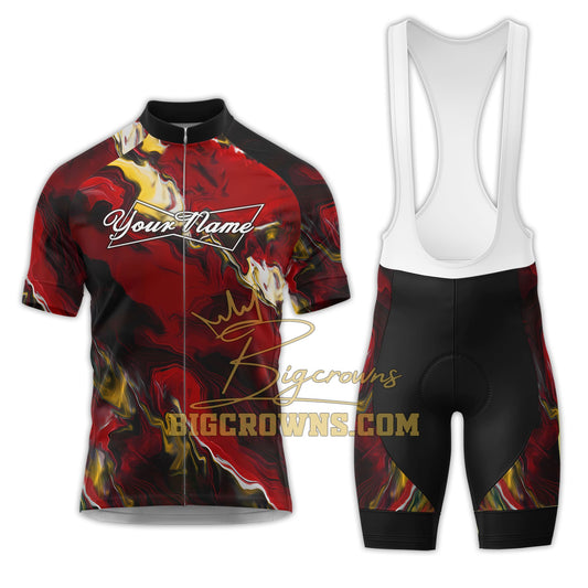 BigCrowns | Bud Beer Sleeve Custom Name Cycling Kit