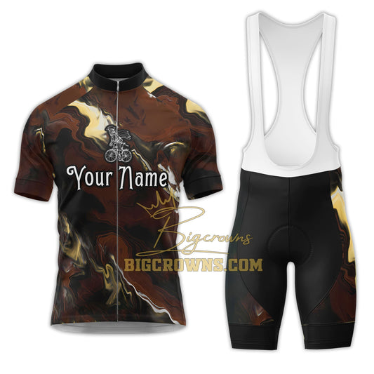 BigCrowns | Pirate Captain Wine Sleeve Custom Name Cycling Kit