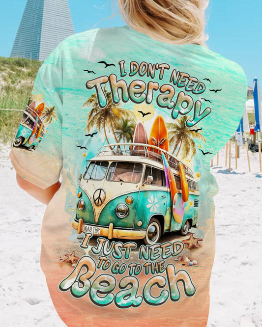 I DON'T NEED THERAPY CAMPING BUS ALL OVER PRINT - TLNZ0202241
