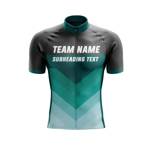 BigCrowns | Custom Name Green Cycling Team Jersey and Bibs