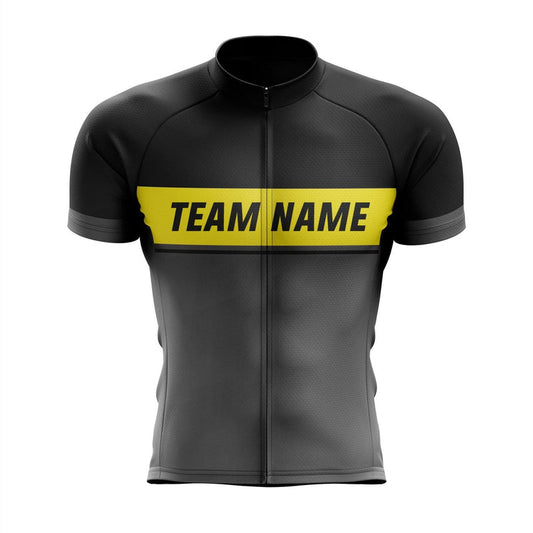 BigCrowns | Custom Name Grey Cycling Team Jersey and Bibs