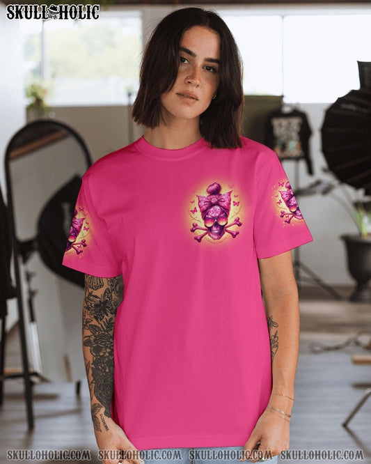 ASSUMING I WAS LIKE MOST GIRLS MESSY BUN SKULL ALL OVER PRINT - TLNO2806242