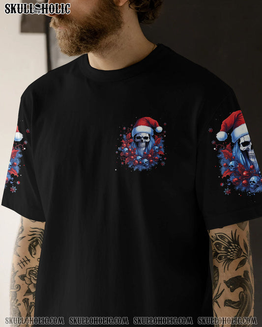 ON THE NAUGHTY LIST SKULL CHRISTMAS ALL OVER PRINT - TLNT1010232