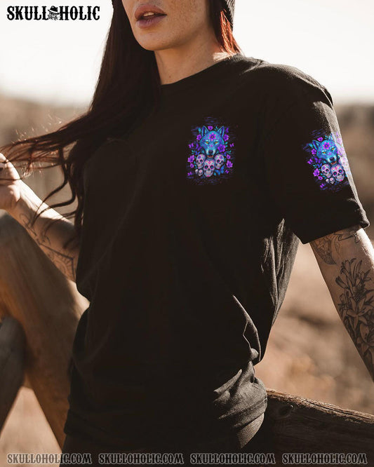 ASSUMING I WAS LIKE MOST GIRLS WOLF SKULL ALL OVER PRINT - TLTW0304253