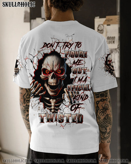 DON'T TRY TO FIGURE ME OUT SKULL ALL OVER PRINT - TLTW0508245