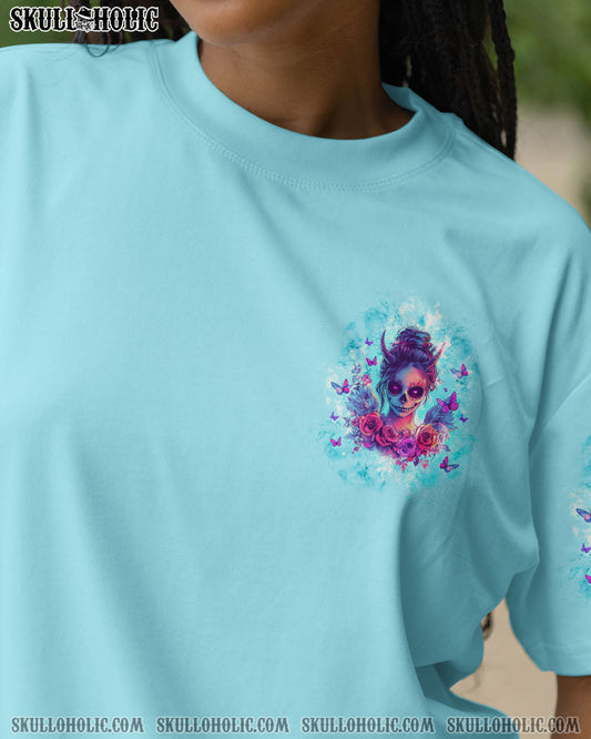 HOW HEARTLESS I CAN BE SKULL LADY ALL OVER PRINT - TLTW0605243
