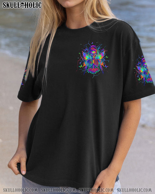 KARMA FAIRY SKULL MESSY BUN SKELETON ALL OVER PRINT - TLTW0905252