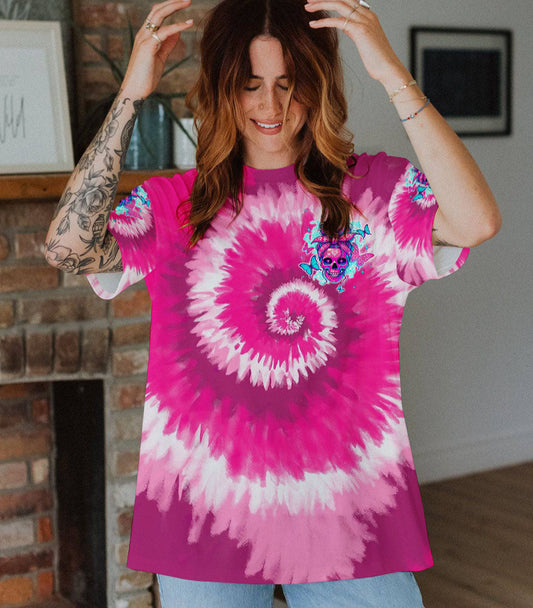 CHAOS COORDINATOR MESSY BUN ALL OVER PRINT - TLTW2003251