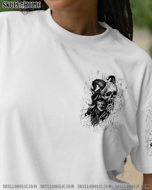 DON'T TRY TO FIGURE ME OUT SKULL ALL OVER PRINT - TLTW2804254