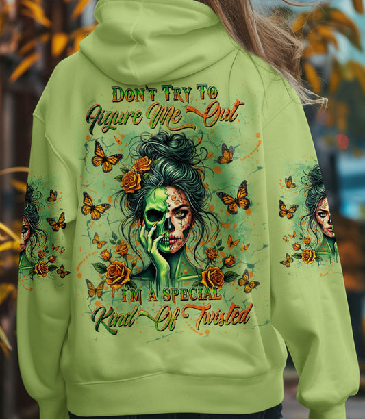 DON'T TRY TO FIGURE ME OUT ALL OVER PRINT - YHDU0403252