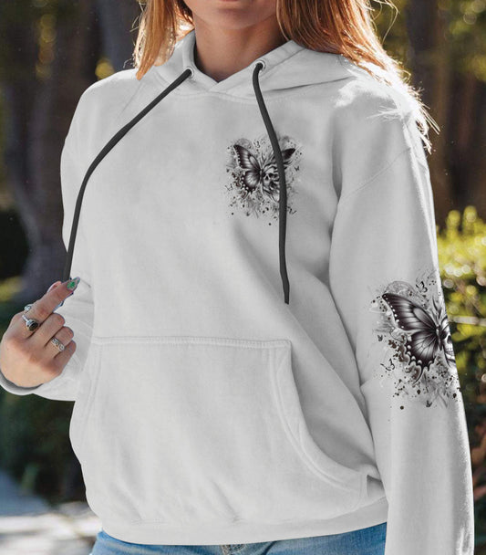 KARMA FAIRY SKULL SKULL BUTTERFLY ALL OVER PRINT - YHDU0603251