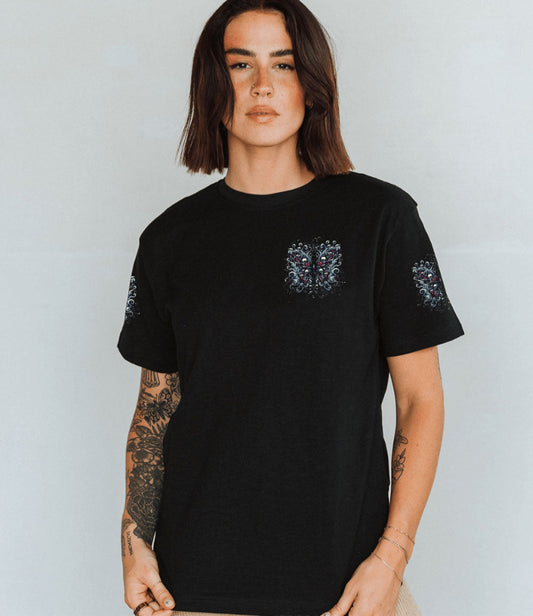 KARMA FAIRY SKULL BUTTERFLY ALL OVER PRINT - YHDU1103251