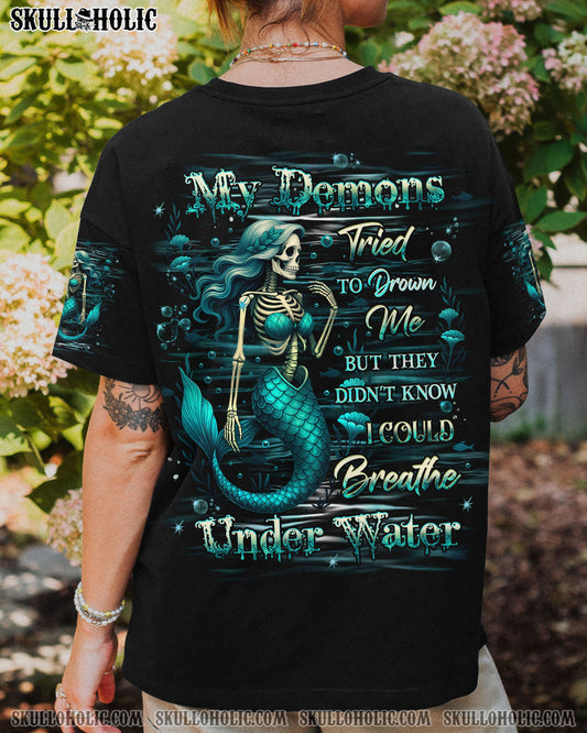 MY DEMONS TRIED TO DROWN ME ALL OVER PRINT - YHHG0905251