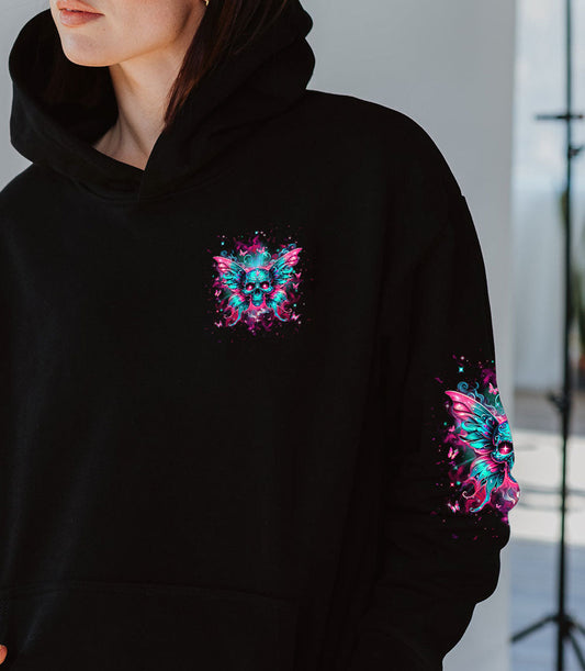 KARMA FAIRY SKULL WINGS ALL OVER PRINT - YHHG1703251