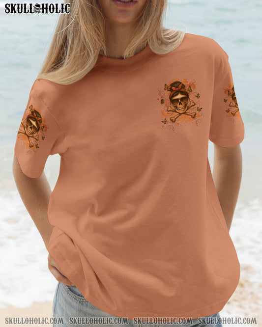 YOU COULDN'T HANDLE ME MESSY BUN ALL OVER PRINT - YHLT0905251