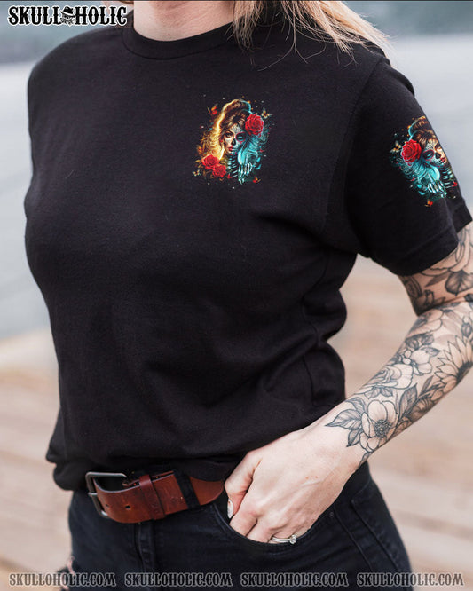 DON'T TRY TO FIGURE ME OUT SKULL ALL OVER PRINT - YHLT1904251