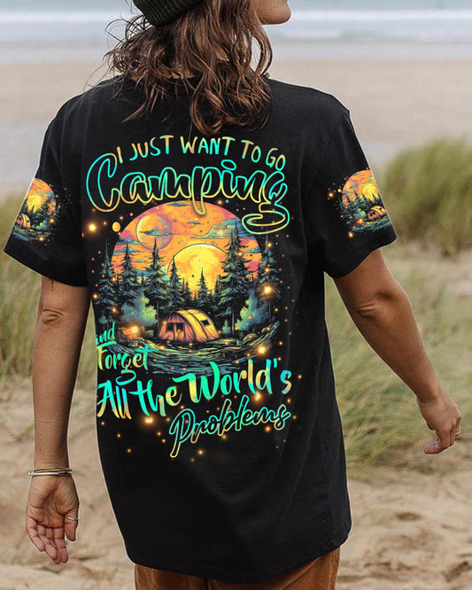 I JUST WANT TO GO CAMPING ALL OVER PRINT - TYTD1605231