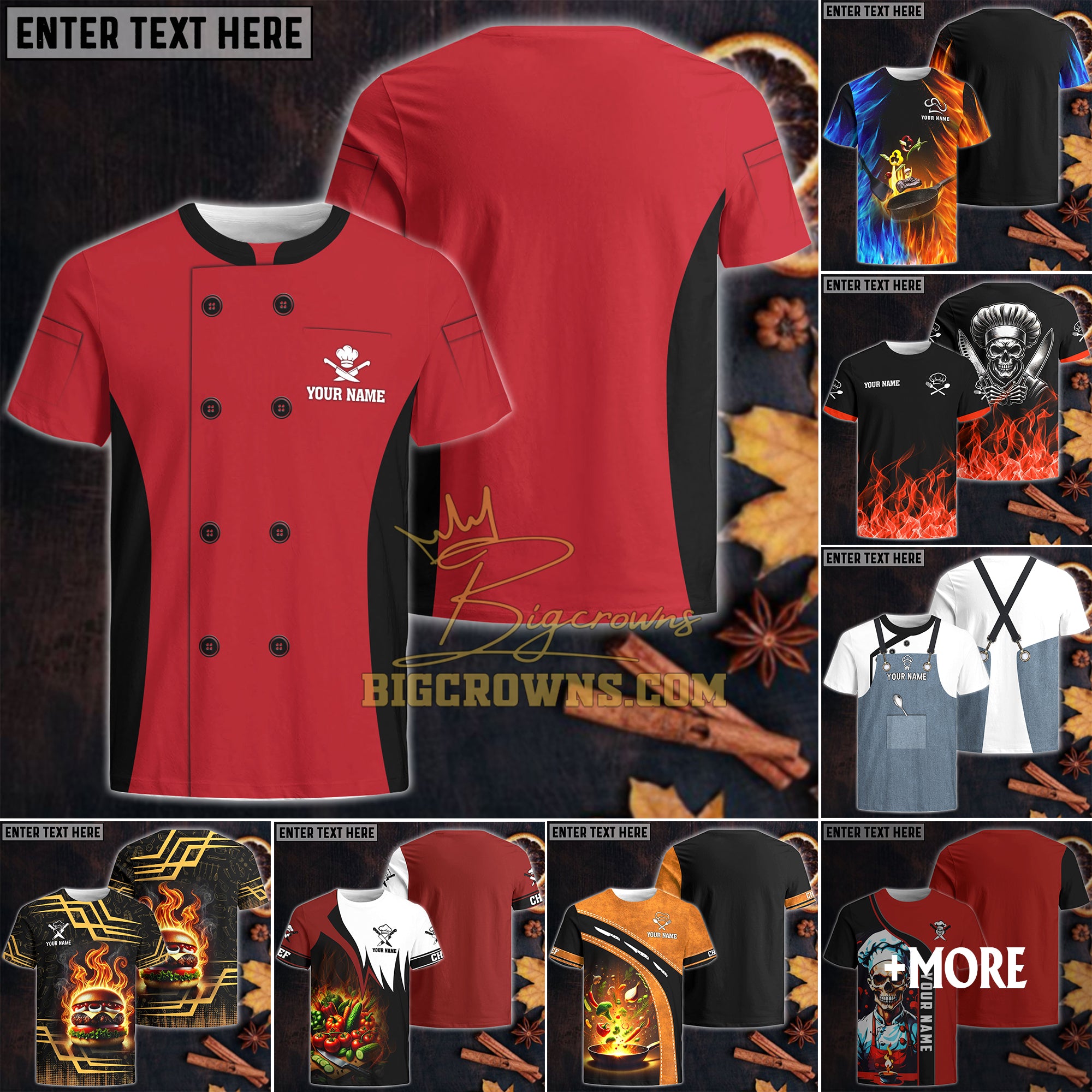 Chef Shirts – BigCrowns