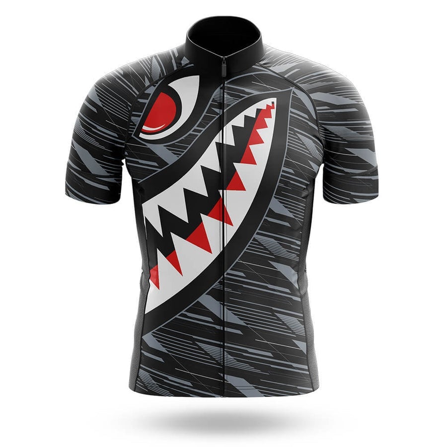 Classic Shark Men's Cycling Jersey Set, Road Bike Cycling Kit for Men, Biking Outfit, Bicycle Suit, Team Racing Uniform
