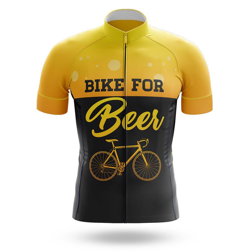 Bike For Beer Men's Cycling Jersey Set, Road Bike Cycling Kit for Men, Biking Outfit, Bicycle Suit, Team Racing Uniform