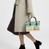 Bigcrowns HAPPINESS IS WALKING ON THE BEACH LEATHER HANDBAG YHKD2503243