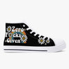 ZERO F GIVEN DAISY RAINBOW HIGH TOP CANVAS SHOES - TY0410221