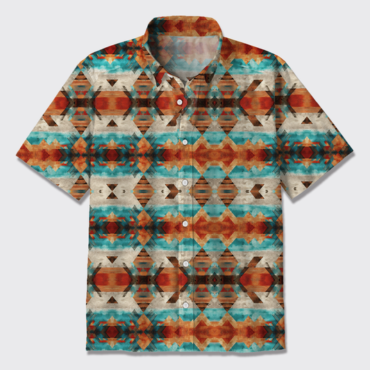 Aztec Navajo Button Up Shirts
