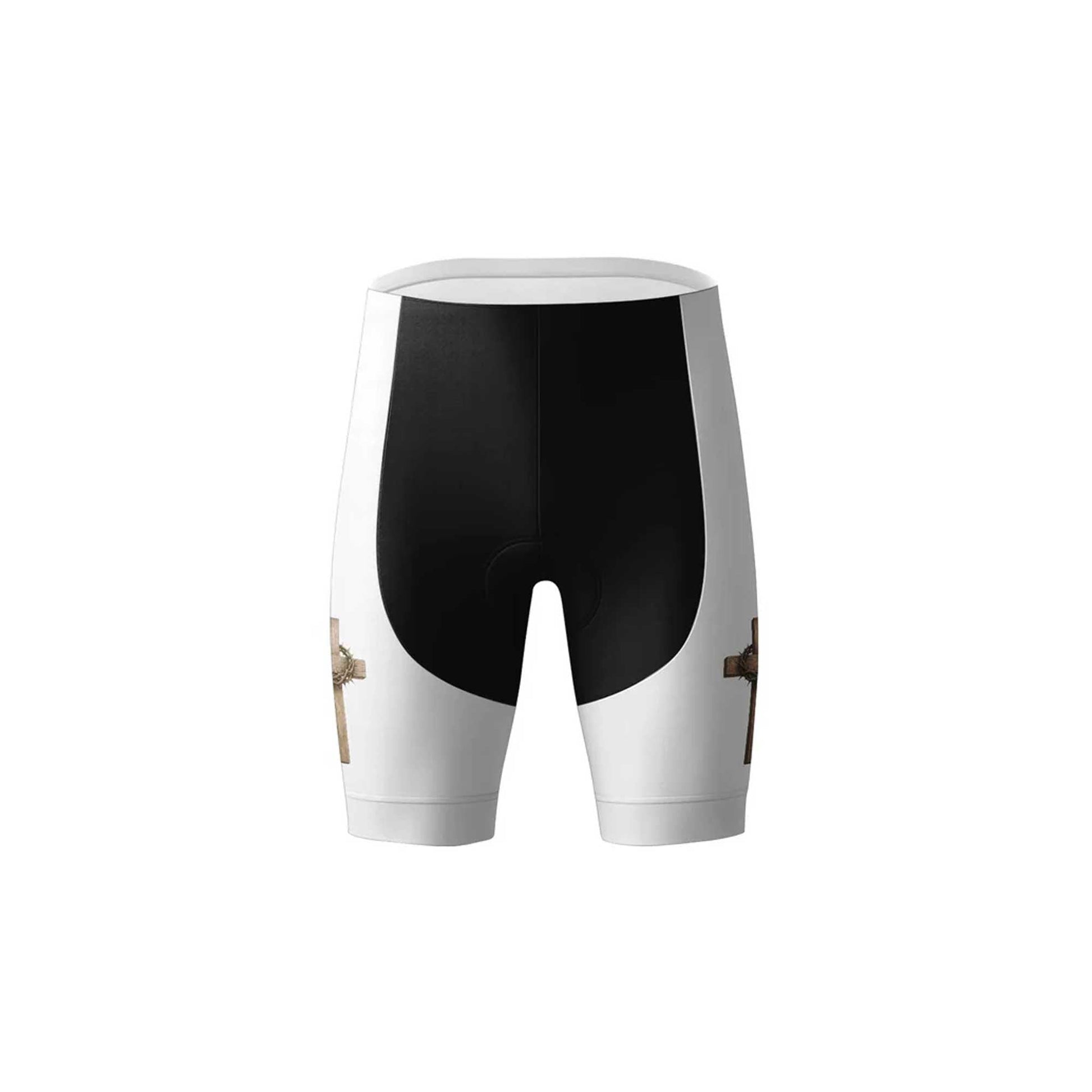Jesus Cross Men's Cycling Jersey Set, Road Bike Cycling Kit for Men, Biking Outfit, Bicycle Suit, Team Racing Uniform