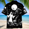 Bigfoot Spooky Night Hawaiian Shirt
