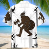 Bigfoot Viking Warrior Hawaiian Shirt