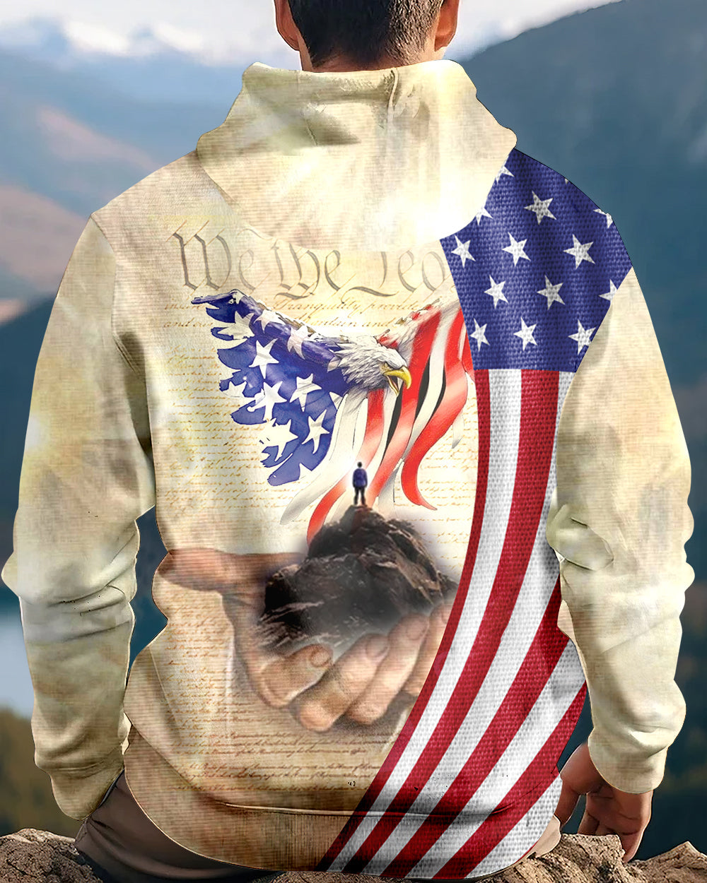 Standing On The Peak All Over Print Shirt