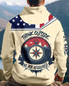 Custom Name Think Outside No Box Required All Over Print Shirt