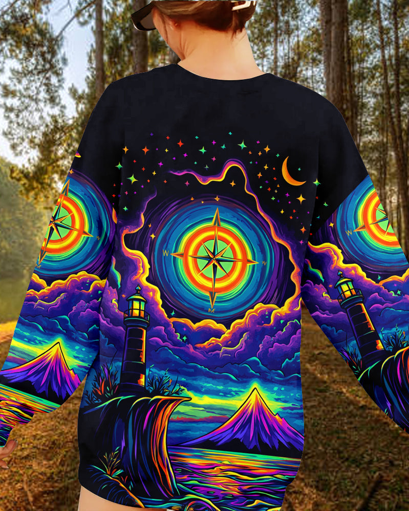 Always Take The Scenic Route All Over Print Shirt