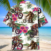 Bigfoot Mountain Bike Summer Hawaiian Shirt