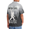 Sometimes I look Back On My Life Funny Bigfoot Hawaiian Shirt