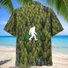 Bigfoot Dad Is Like Regular Dad But Way More Squatchy Hawaiian Shirt